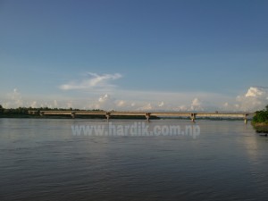 Kothiyaghat concrete  Bridge The longest bridge of Nepal.