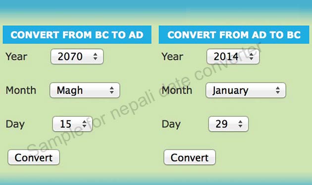 date converter