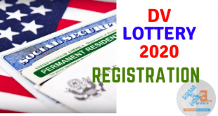 dv lottery 2020 registration