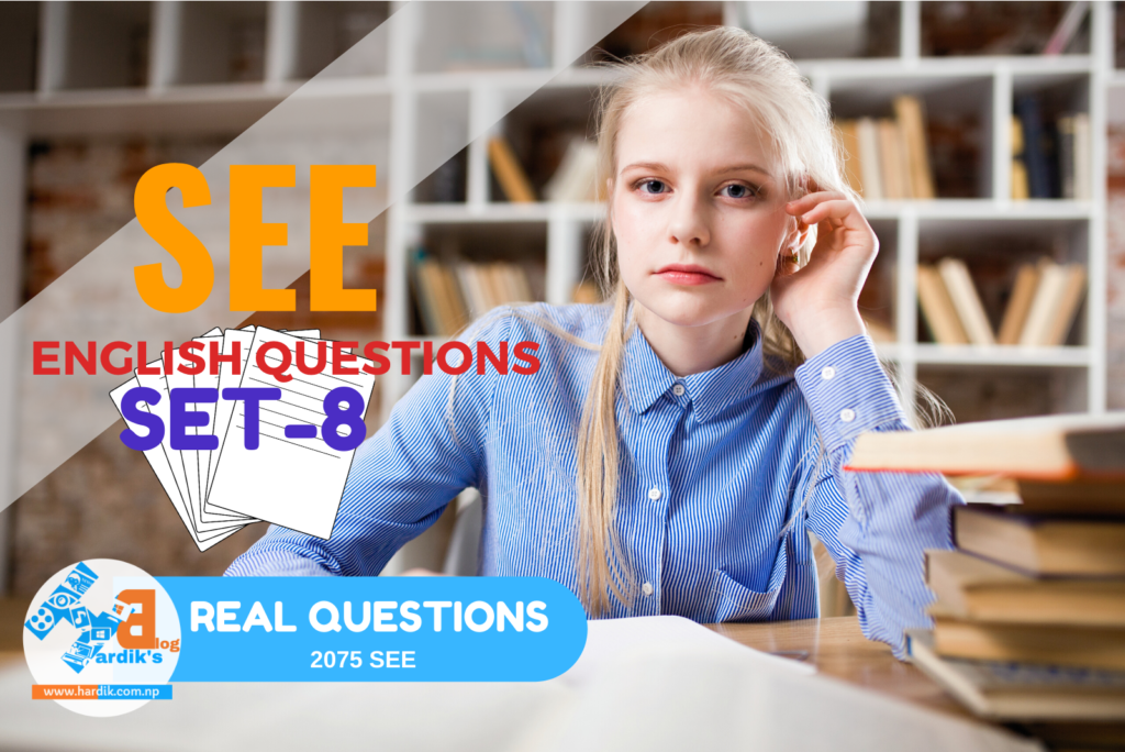 SEE English Old Course questions