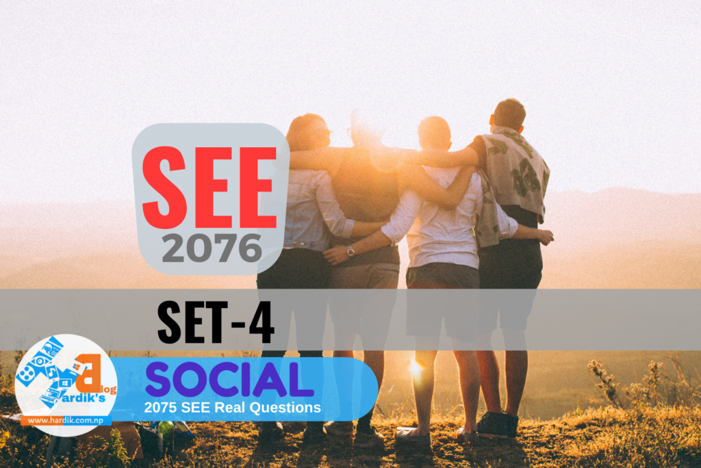 SEE-Social-Question-Paper-set-4